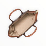 Borsa Donna “MICHAEL KORS” AVRIL 35F4G4VS3B LARGE TZ SATCHEL BROWN MARRONE
