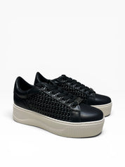 SNEAKERS DONNA “CULT” CLW423701 PERRY LOW PELLE NERO