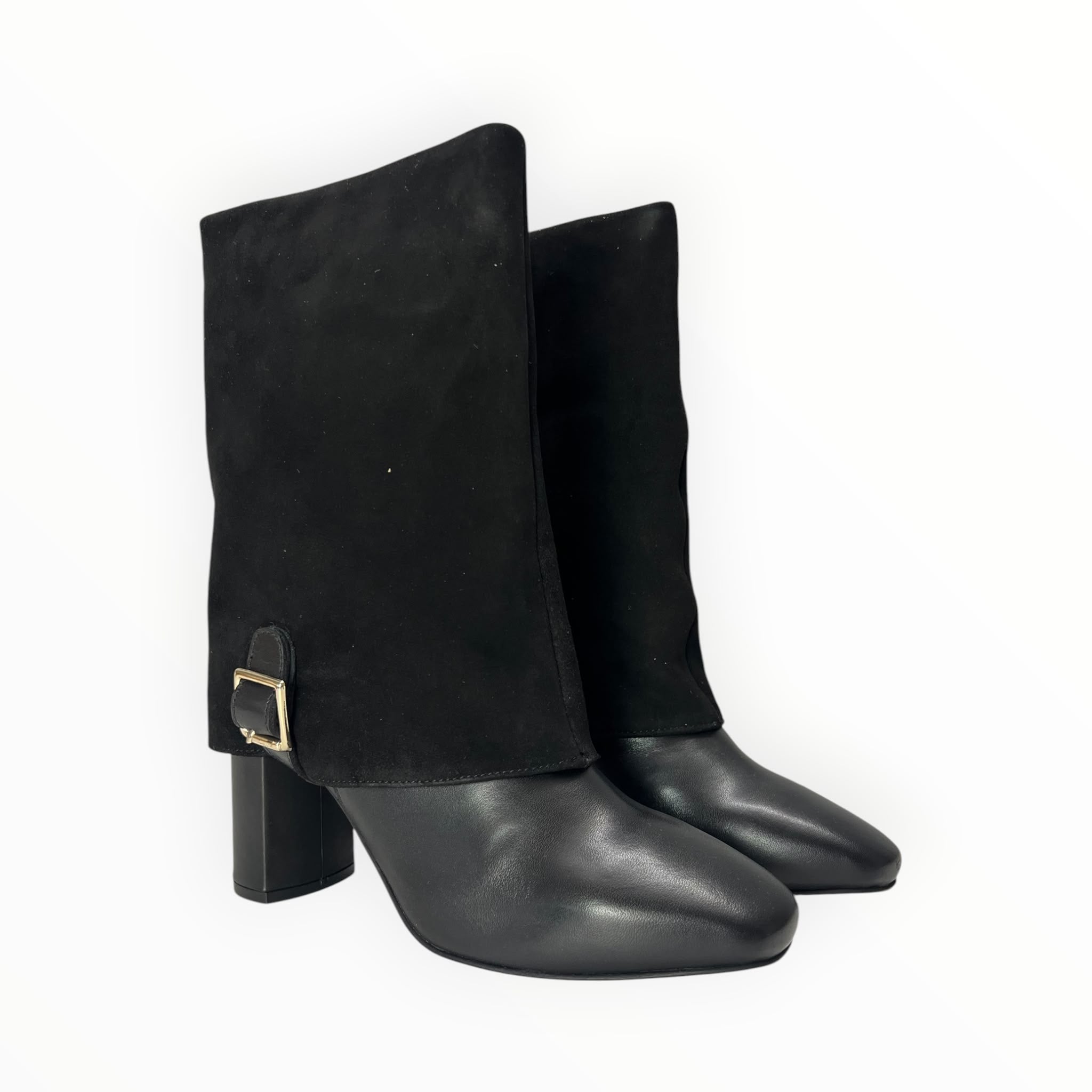 Stivaletti Donna "CAFè NOIR" C1 LB4403 Pelle Nero