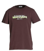 T-SHIRT UOMO  "ICEBERG" NEON  BROWN/MARRONE  ICE3MTS01