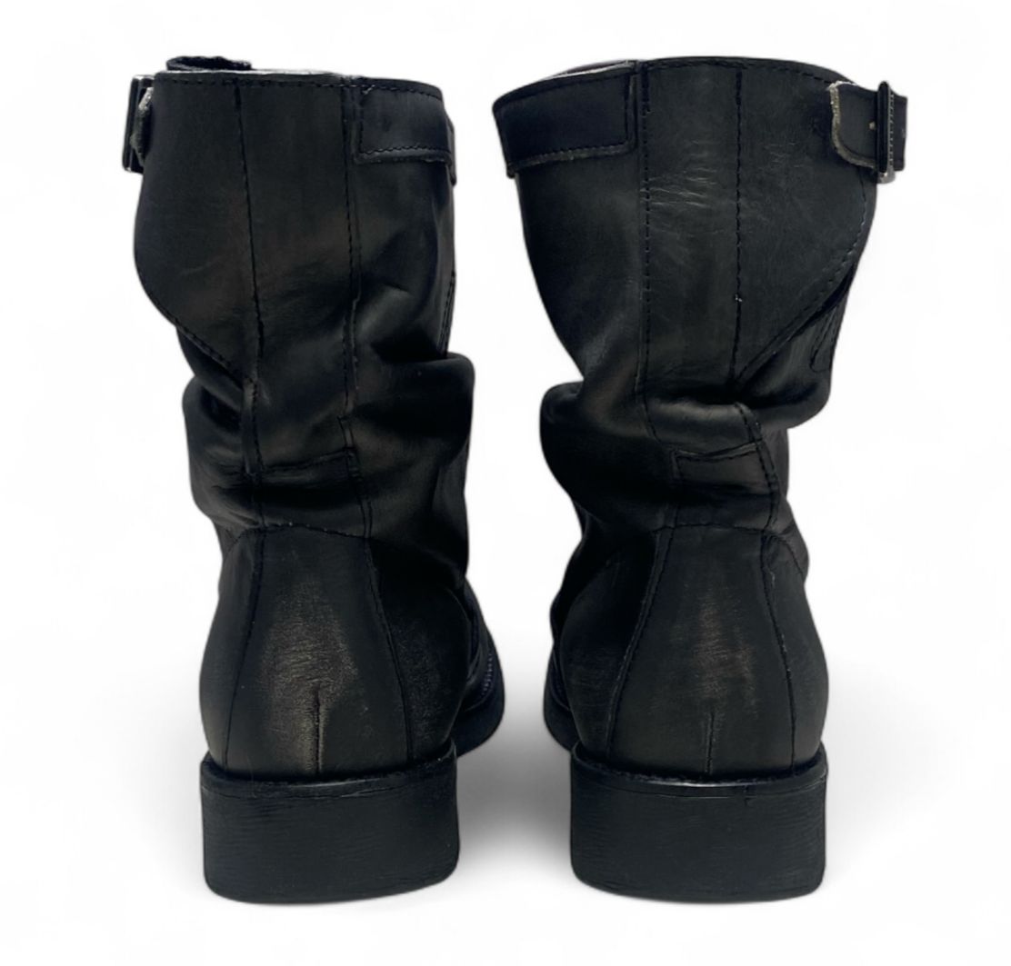 Stivaletti Donna “Bikkembergs” 19001/CP A Pelle Vintage Nero