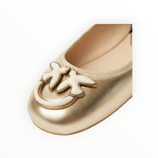 Ballerina Donna "PINKO" Gioia 02 H82 SD0111P028  Pelle  Laminato ORO