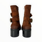 Stivaletti Donna “ELVIO ZAN" EA1603X  Pelle Cuoio