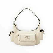 BORSA DONNA “ERMANNO SCERVINO FIRENZE” SMALL HOBO ANNA AVORIO