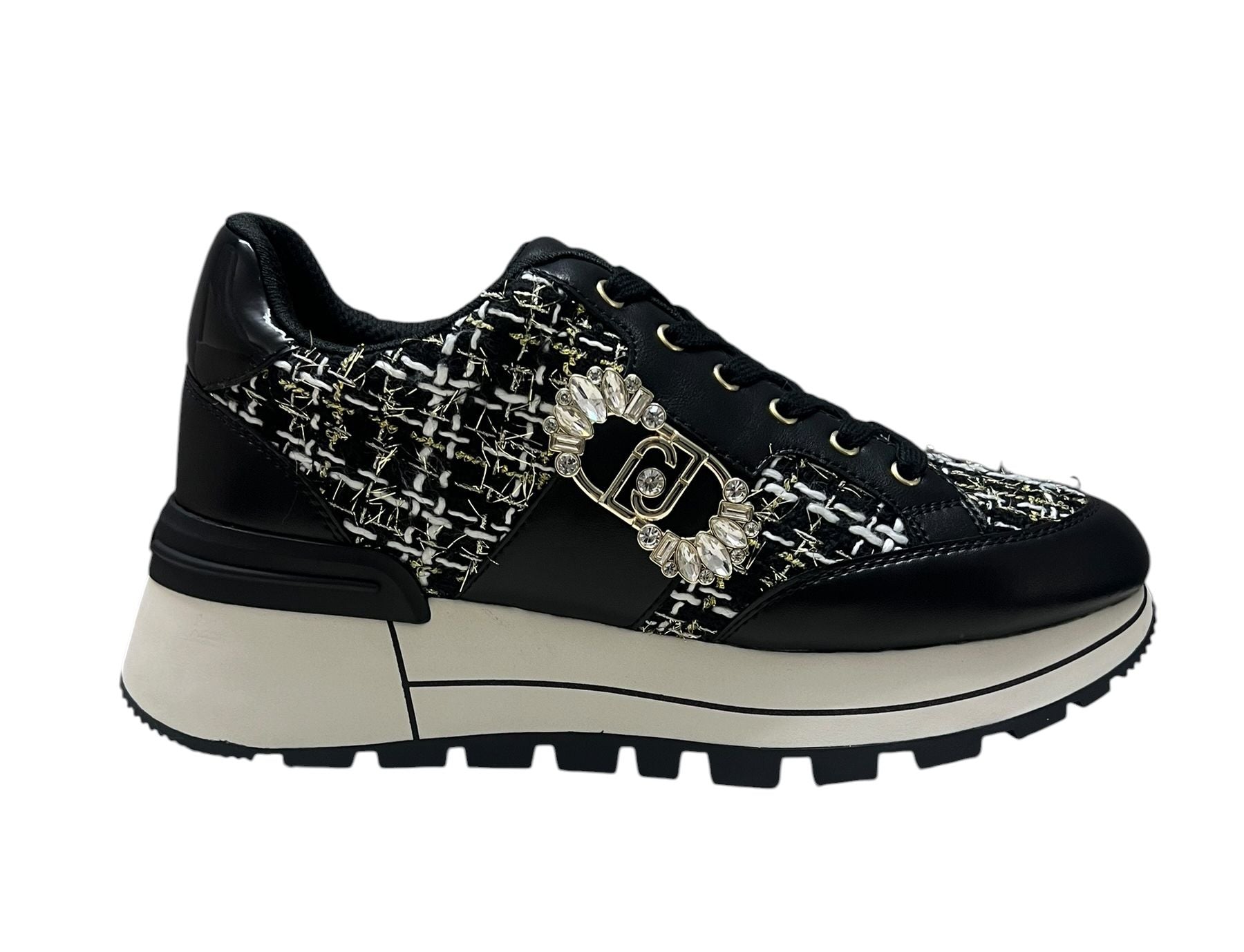 SNEAKERS DONNA “LIU JO” AMAZING 41  22222 PELLE NERO
