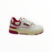 SNEAKERS “AUTRY” CLC ROLW MM44 PELLE BIANCO/FUCSIA