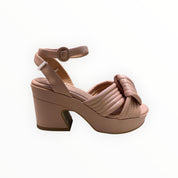 Sandali Tacco Zeppa Donna “BRUNO PREMI” BH2901X Nappa Rosa Phard