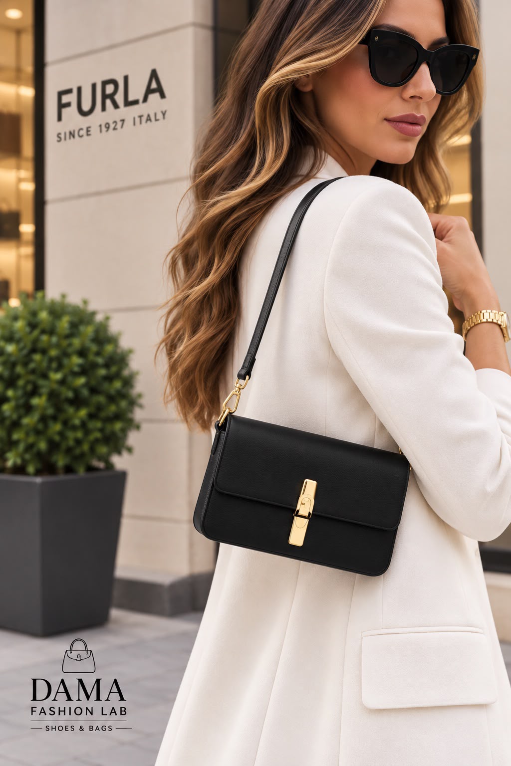 BORSA DONNA “FURLA” FUBTCCW01826PE0 IRIDE S CROSSBODY ARES NERO