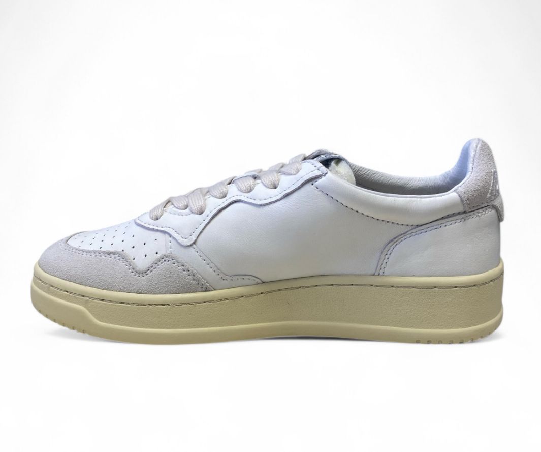 SNEAKERS DONNA “AUTRY” ACTION PEOLPLE  AOLW CE10 PELLE BIANCO
