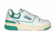 SNEAKERS DONNA “AUTRY” CLC ROLW MM26 PELLE BIANCO/VERDE
