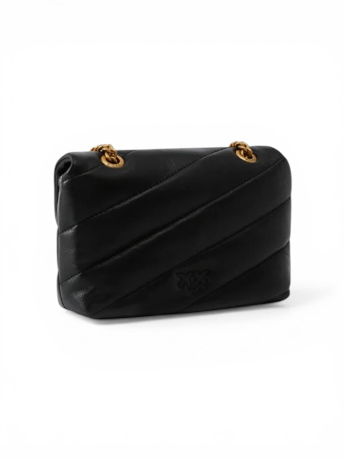 BORSA DONNA “PINKO ” LOVE PUFF BABY CL SHEEP NAPPA NERO