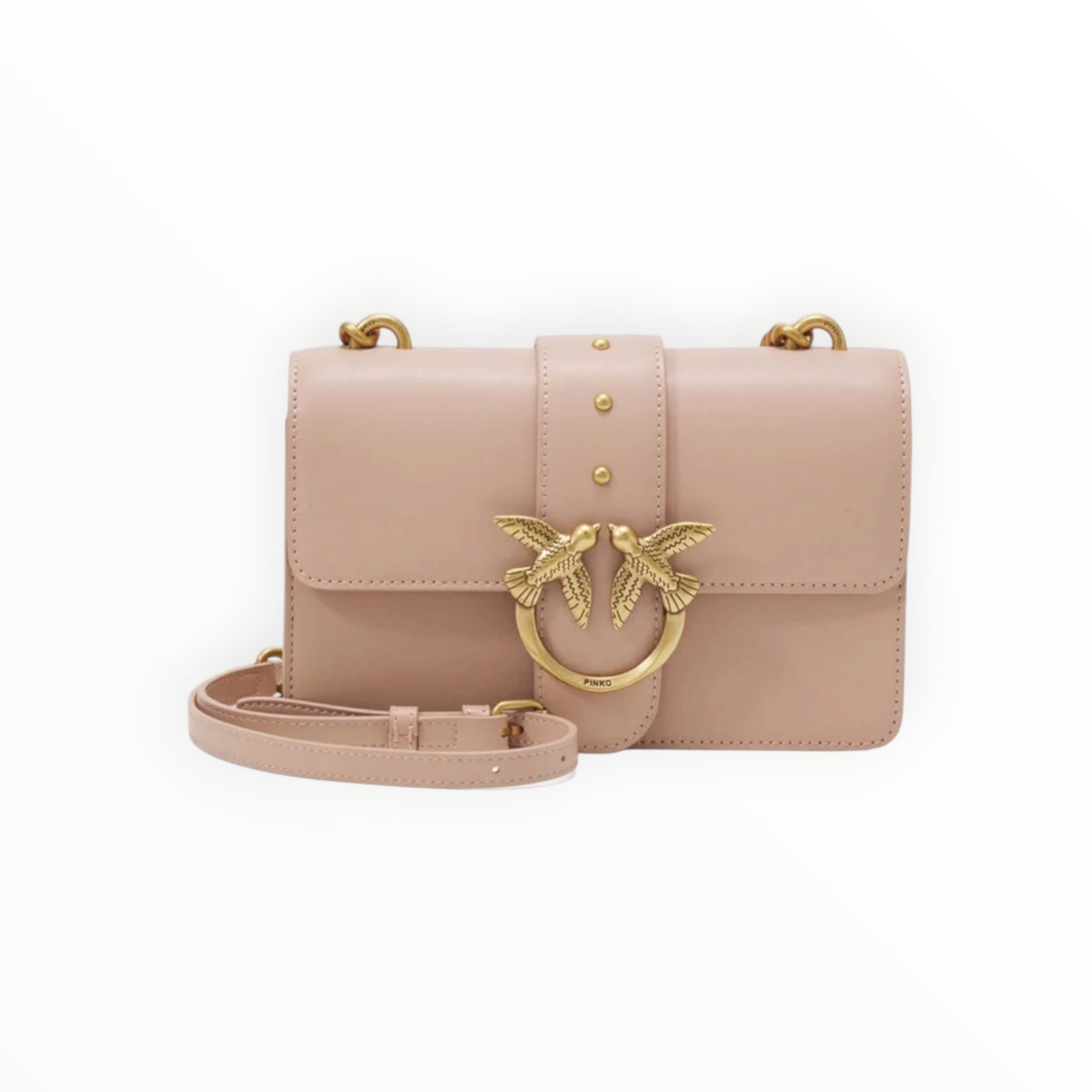BORSA DONNA “PINKO ” LOVE MINI ICON SIMPLY 10 Y6XT 081 PELLE CIPRIA