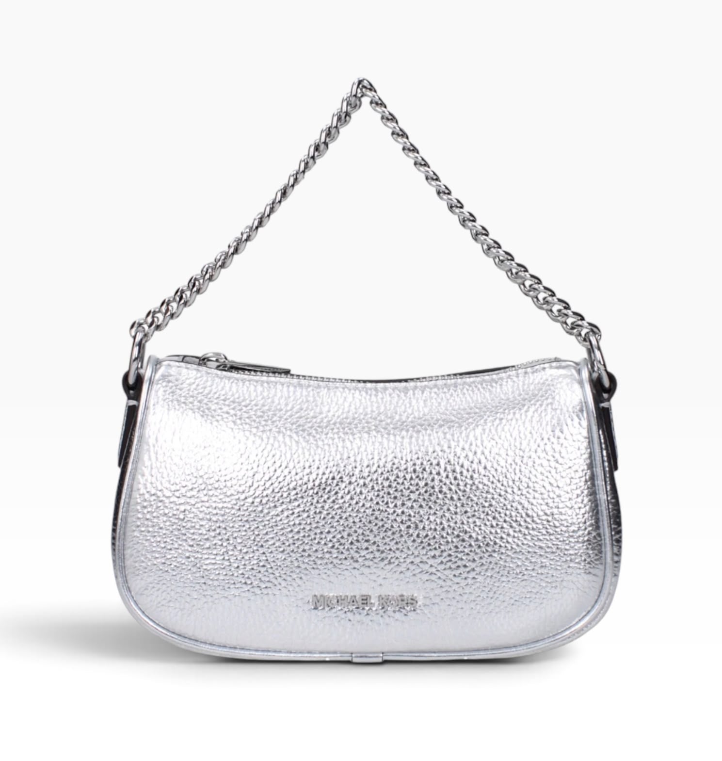 Borsa Donna “MICHAEL KORS” CARMELA  35F5S1QC5M SMALL POUCHETTE XBODY SILVER