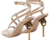 SANDALI DONNA “PINKO” SUNNY 03 C40 RASO CHAMPAGNE