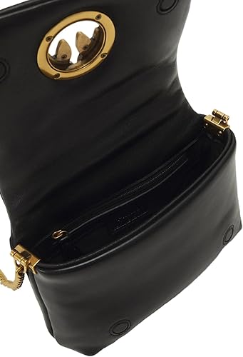 BORSA DONNA “PINKO ” LOVE CLICK PUFF BABY SHEEP  NAPPA TRAPUNTATA NERO