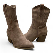 Stivaletti Texani Donna “PREGUNTA" 2426010 002 Tortora