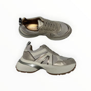 SNEAKERS DONNA “ALEXANDER SMITH” VICTORIA VIW 1142 DIG PELLE AVORIO/ORO METAL