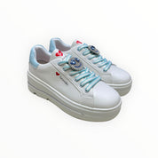 Sneakers  Donna “BRACCIALINI” BA141 Bianco/Sky