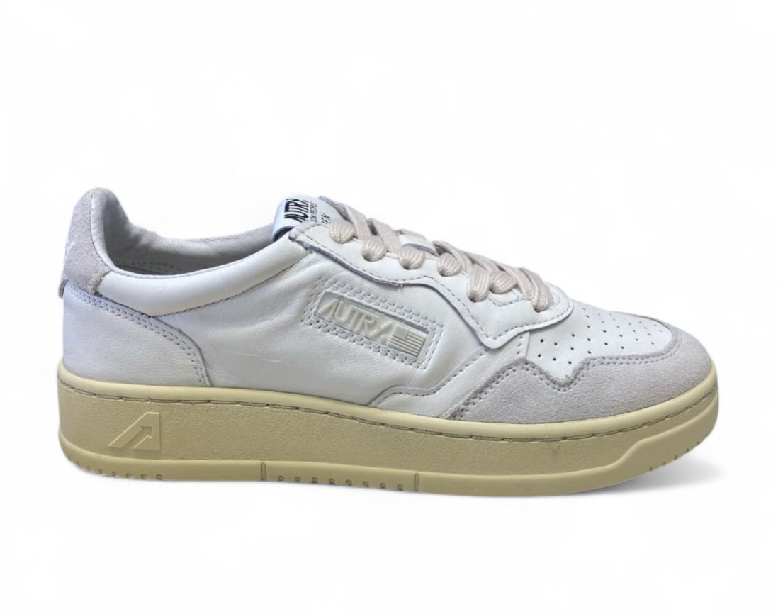 SNEAKERS DONNA “AUTRY” ACTION PEOLPLE  AOLW CE10 PELLE BIANCO