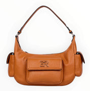 BORSA DONNA “ERMANNO SCERVINO FIRENZE” LARGE HOBO ANNA TAN CUOIO