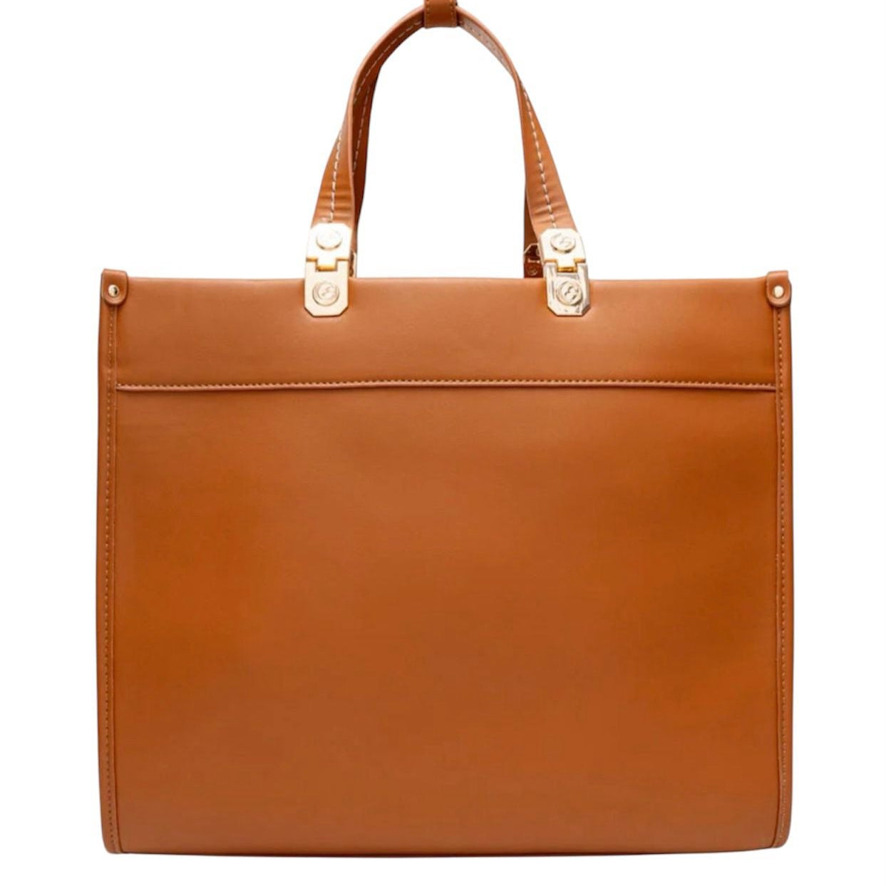 BORSA DONNA “GATTINONI ROMA” AMELIA MEDIUM  PRIMAVERA ESTATE 2025 CUOIO