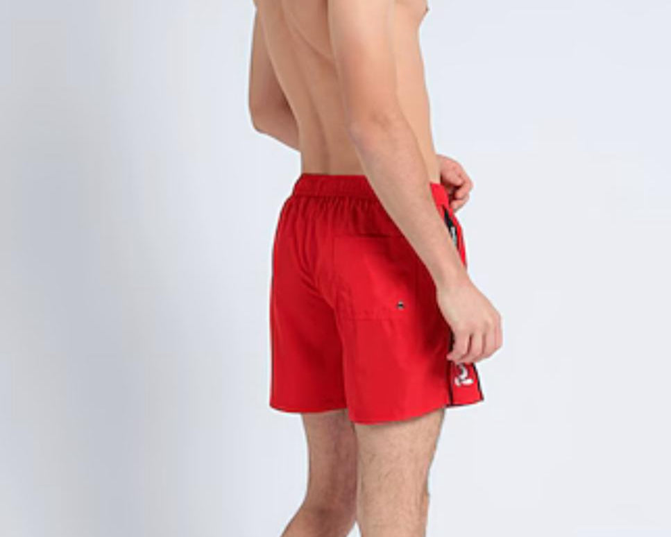“ICEBERG” BEACHWEAR  COSTUME Boxer Mare Uomo  MIXTAPE RED/ROSSO