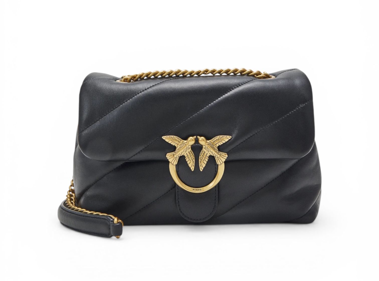 BORSA DONNA “PINKO ” LOVE PUFF MINI CL SHEEP NAPPA NERO