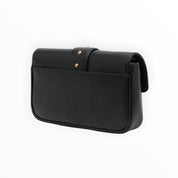 BORSA DONNA “PINKO ” LOVE ONE POCKET C A0F1 Z99Q PELLE NERO