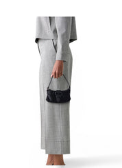 BORSA DONNA “PINKO ” JOLENE BABY SATIN + VIT NERO