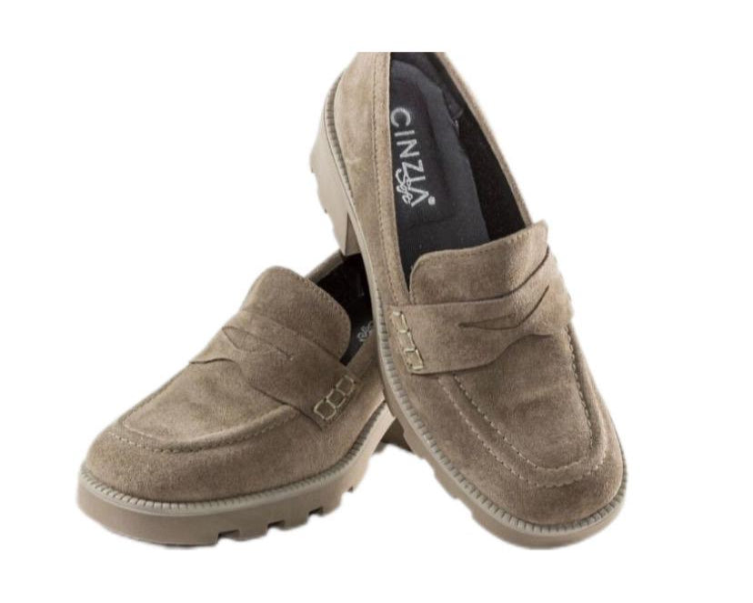 Mocassino Donna “CINZIA SOFT ” PQ1665936 002 Collezione Autunno/Inverno 2024/25 – TAUPE