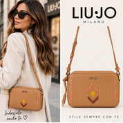 BORSA DONNA “LIU JO” AA3A08 E0037 M CAMERA BAG CUOIO