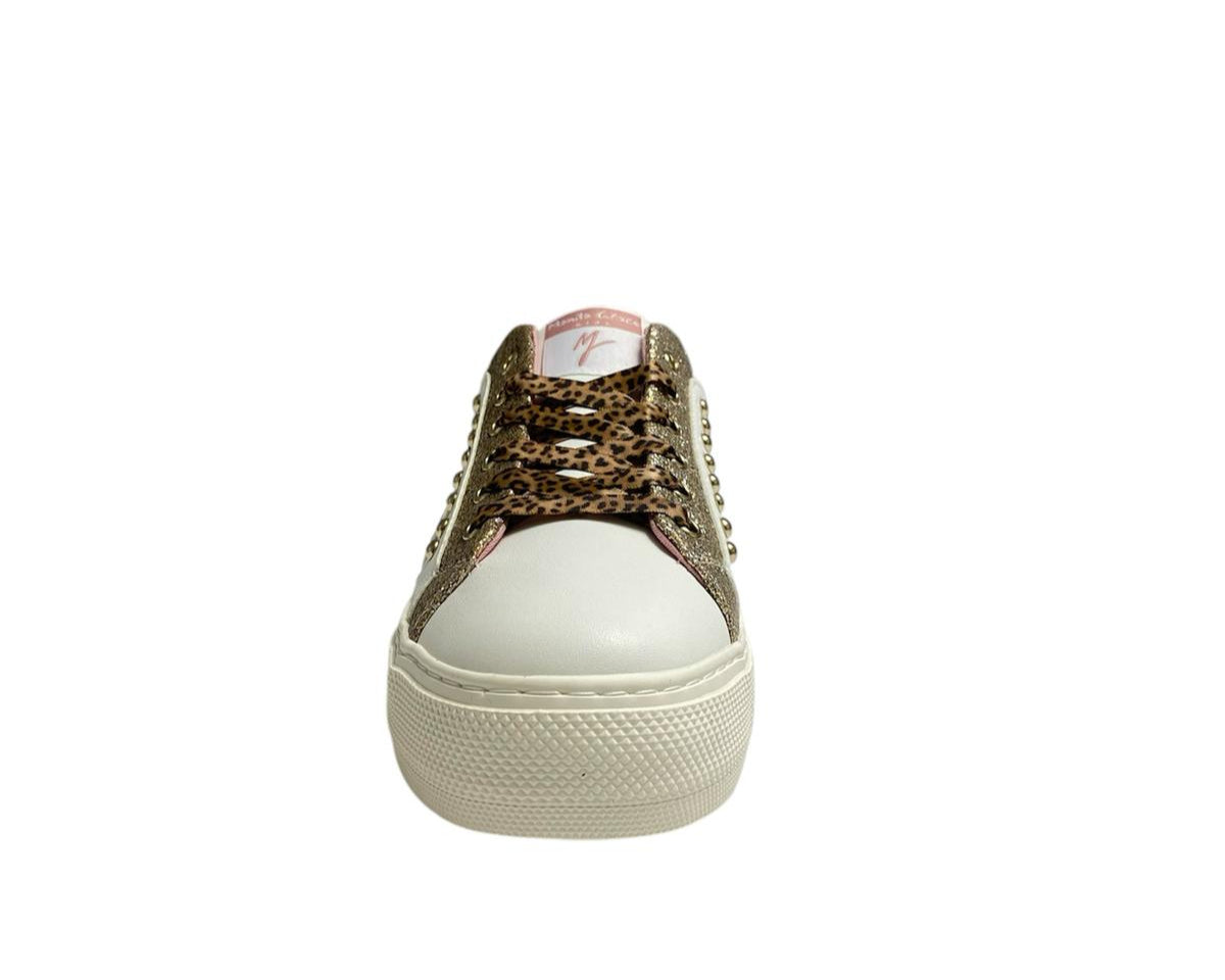 SNEAKERS DONNA “MANILA GRACE” VERA PELLE BIANCO PRIMAVERA/ESTATE 2025 R3A9-60175