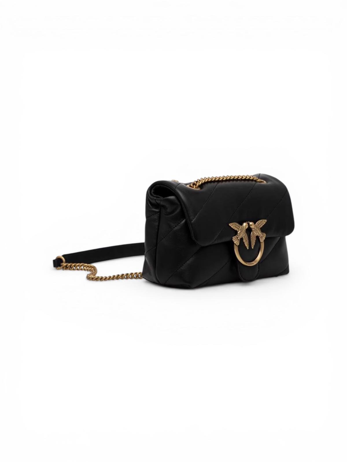 BORSA DONNA “PINKO ” LOVE PUFF MINI CL SHEEP NAPPA NERO