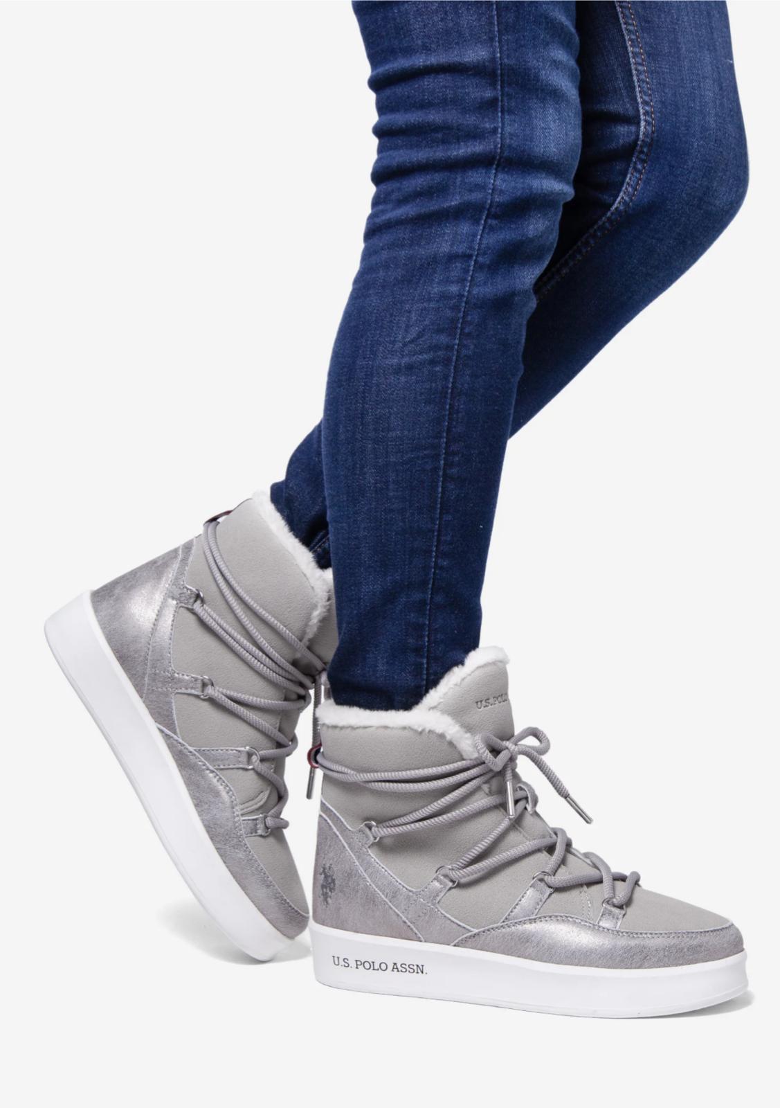 Stivaletti Donna "U.S. POLO USSN.” VEGY005W/CHY1  Grigio