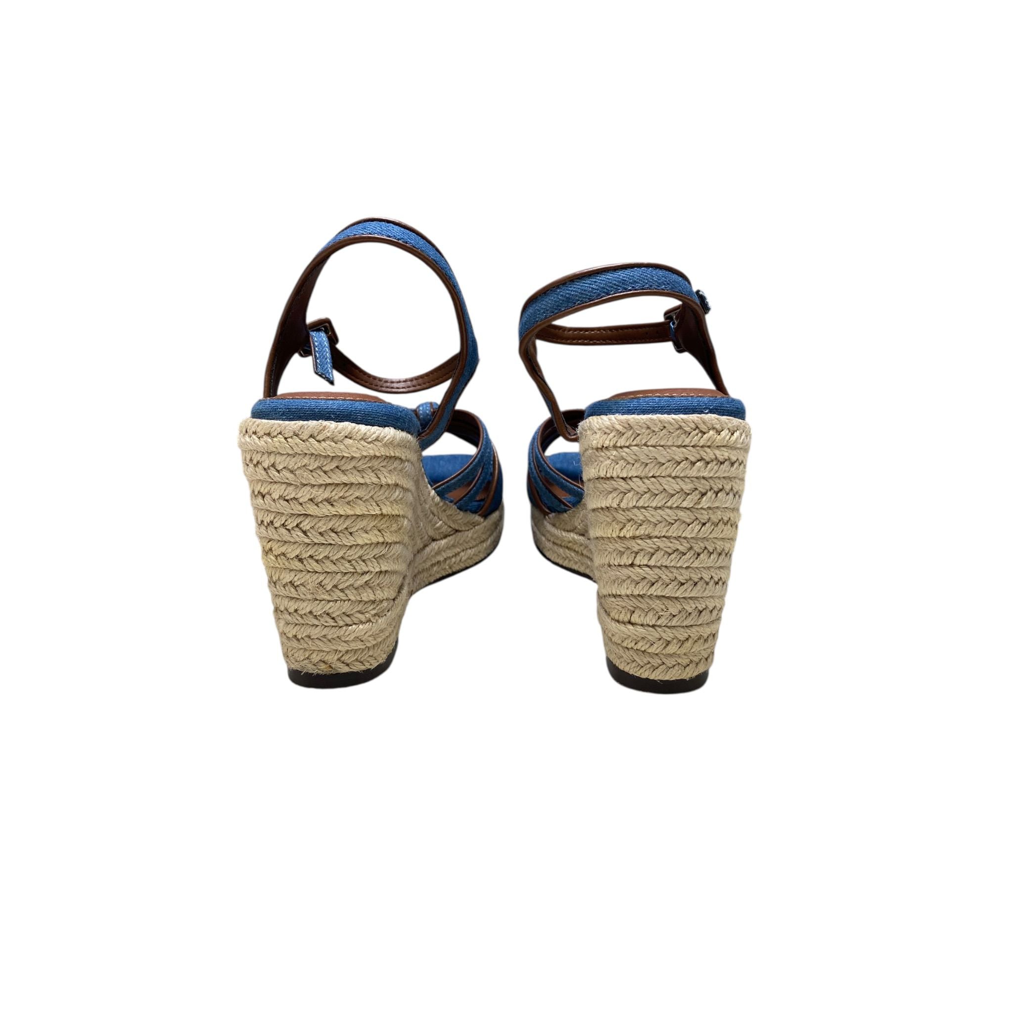 Sandali Zeppa Donna "MENBUR" 24970 0051 Denim