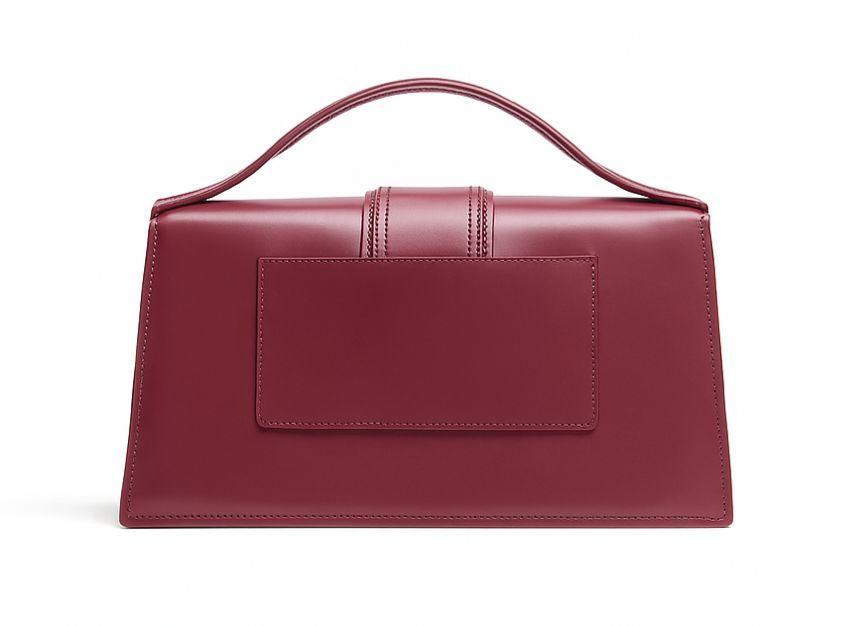 BORSA DONNA “JACQUEMUS” LE GRAND BAMBINO BORDEAUX