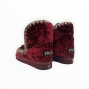Stivaletti Donna "MOU" MU.FW111006A Eskimo 18 Crystal Stars TXT  Velluto Velrub  FUCSIA