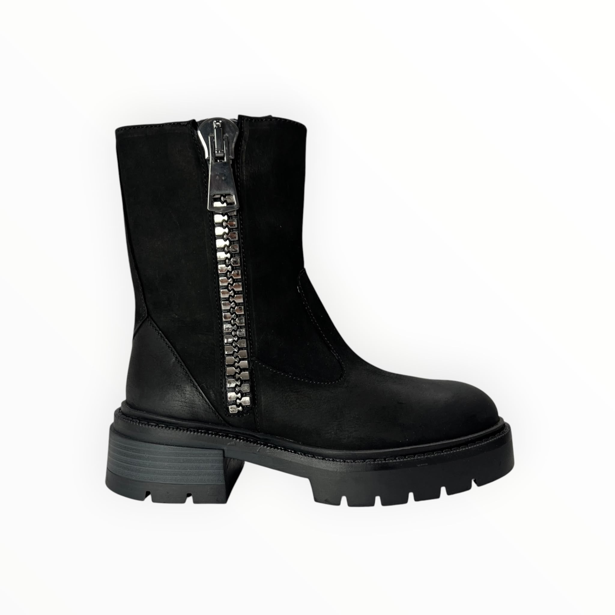 Stivaletti Donna "CAFè NOIR" FB7001 Pelle Nero