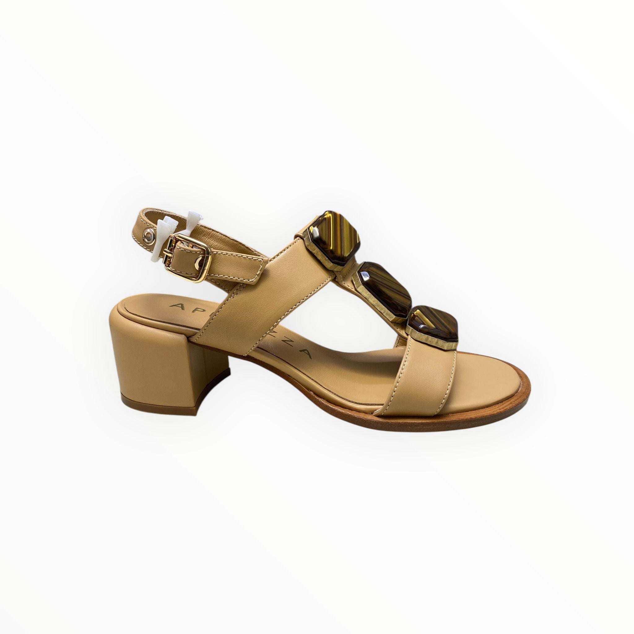 Sandali Donna “APEPAZZA” NAIROBI S5NEWSPICY03/SQU Beige