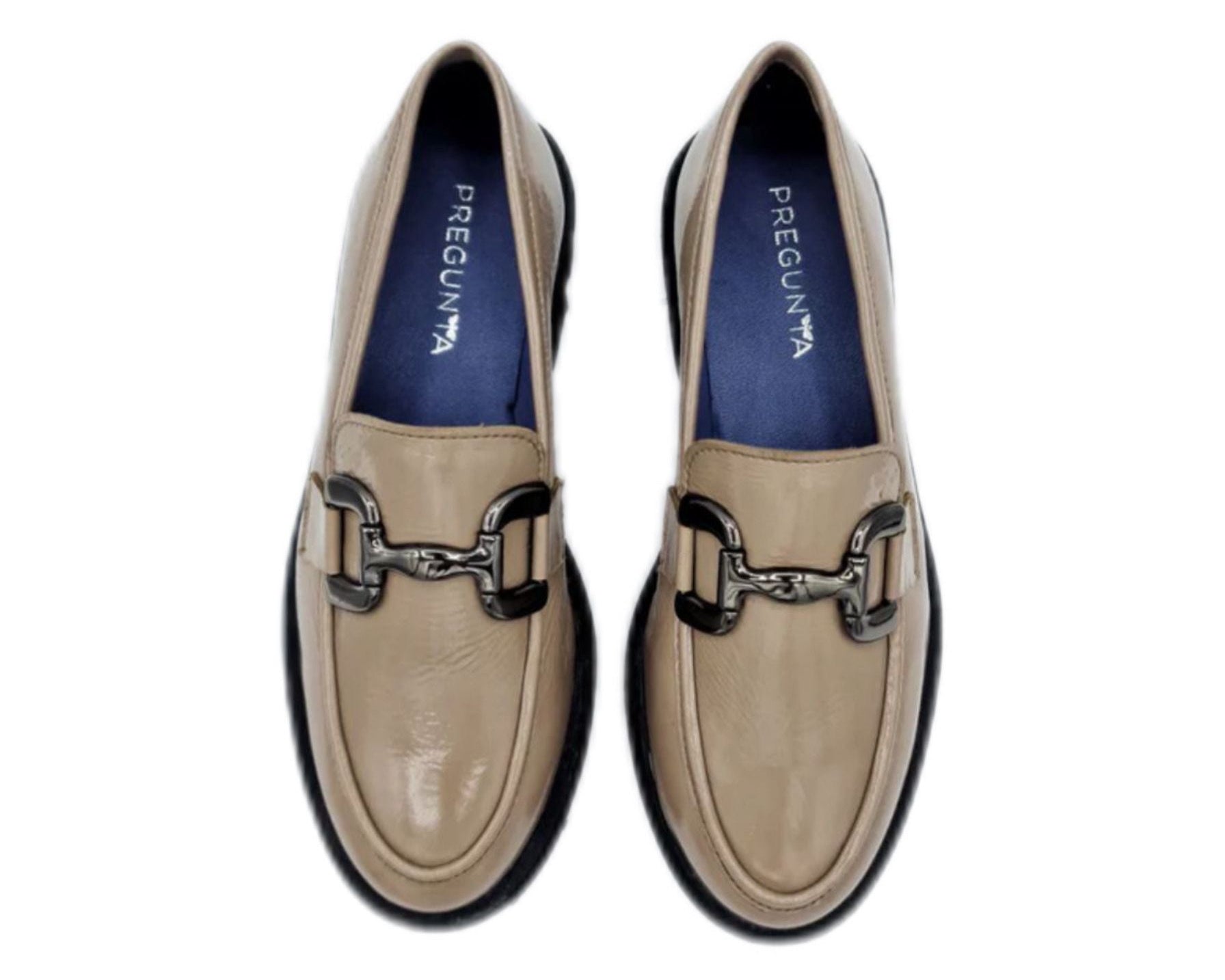 Mocassini Donna “Pregunta” 2327021 003  Autunno/Inverno 2024/25 –Vera pelle Tortora