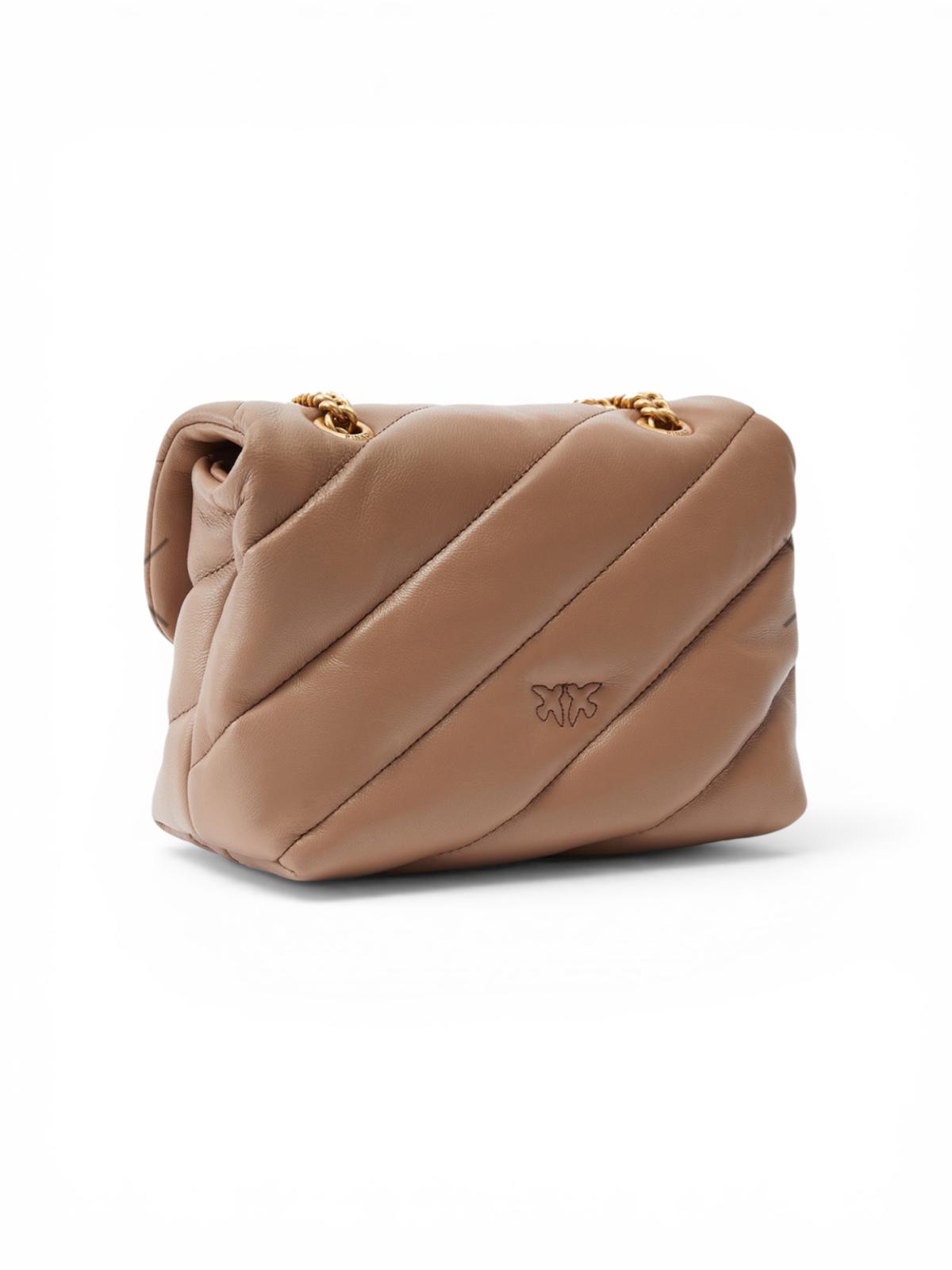 BORSA DONNA “PINKO ” LOVE PUFF MINI CL SHEEP NAPPA BISCOTTO