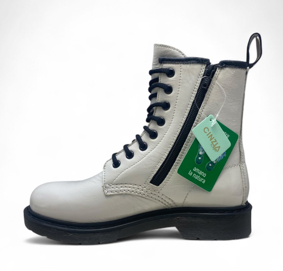 Anfibi Donna “Cinzia Soft ” IV14108-K 003 Pelle Avorio