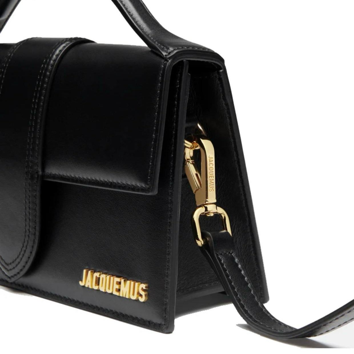 BORSA DONNA “JACQUEMUS” LE GRAND BAMBINO PRIMAVERA ESTATE 2025 NERO