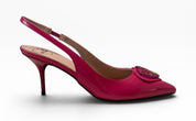 Dècollettè Chanel  Donna “LOVE MOSCHINO” SLINGBACK JA10497G1IIH0604 VERNICE FUXIA