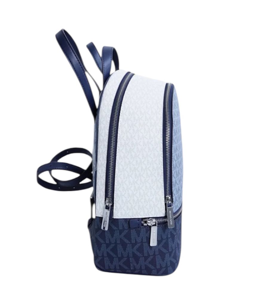 Zaino Donna “MICHAEL KORS” RHEA ZIP Medium Backpack 35S5SRAB6V  ADMIRL Multi Blu