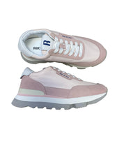 Sneakers Donna "RUCOLINE" AKIKO 2260 Nylon Suede Rosa