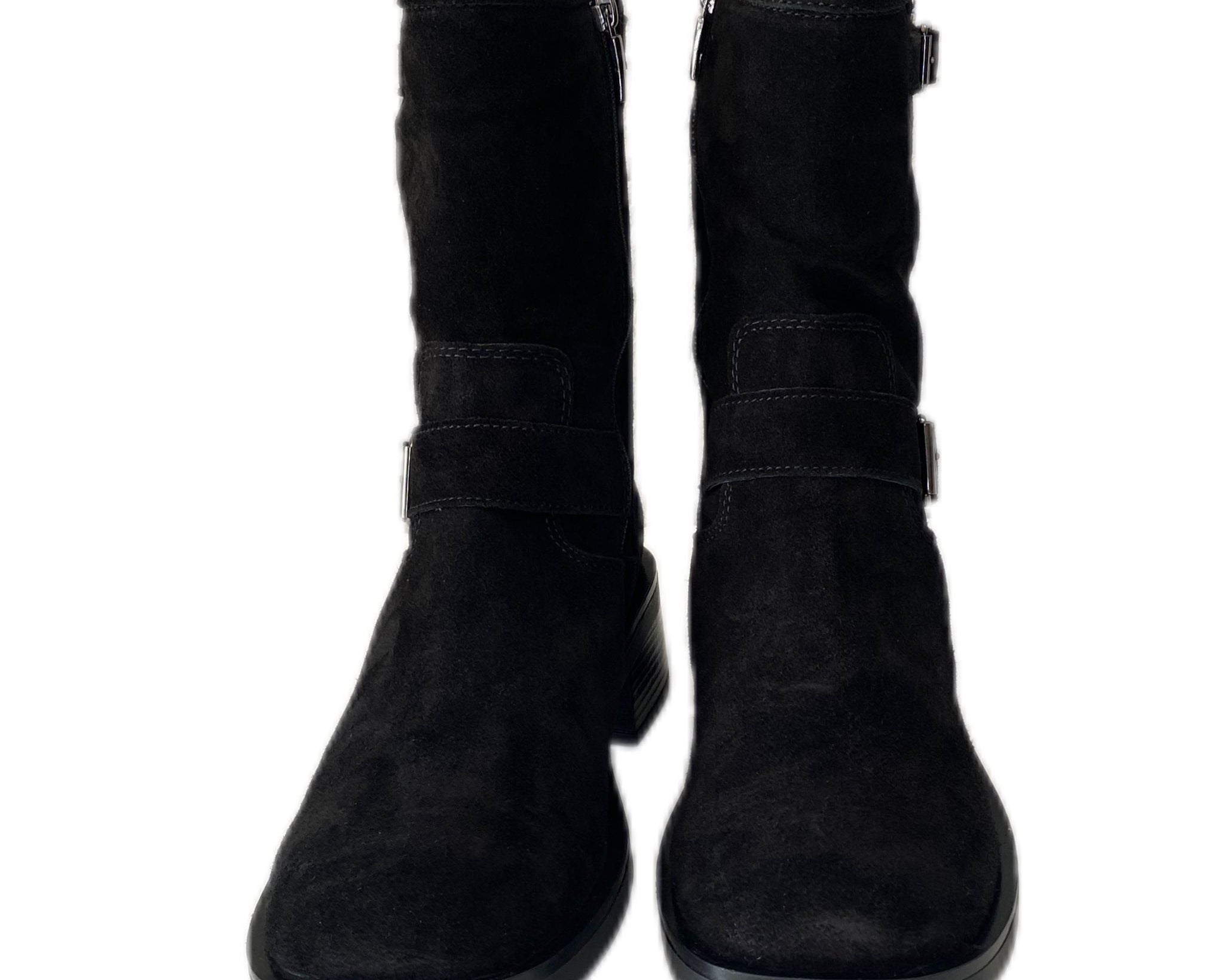 Tronchetti Vaquero Donna “GR8” Naomi 1 Collezione Autunno/Inverno 2024/2025 Camoscio Velour  – Nero