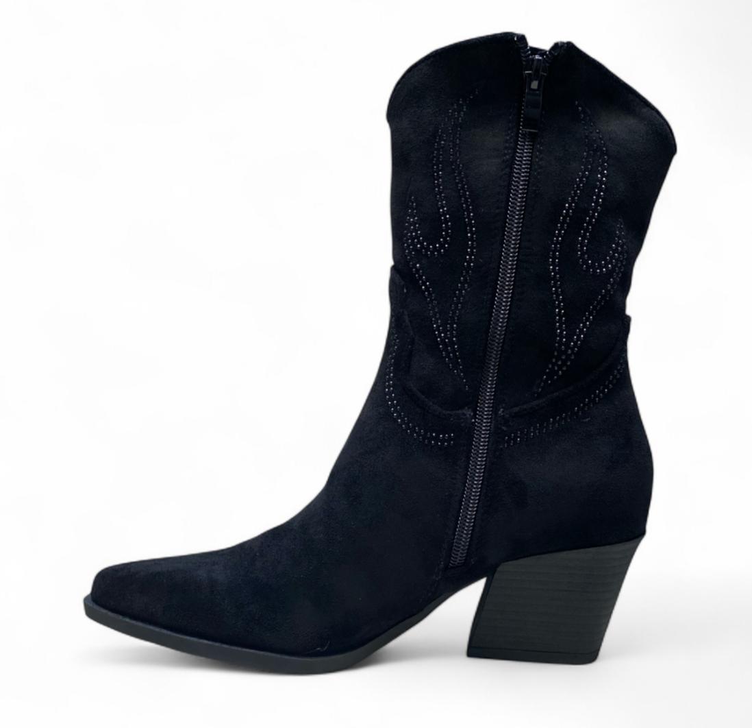 Stivaletti Texani Donna “PREGUNTA" 2426010 001 Nero