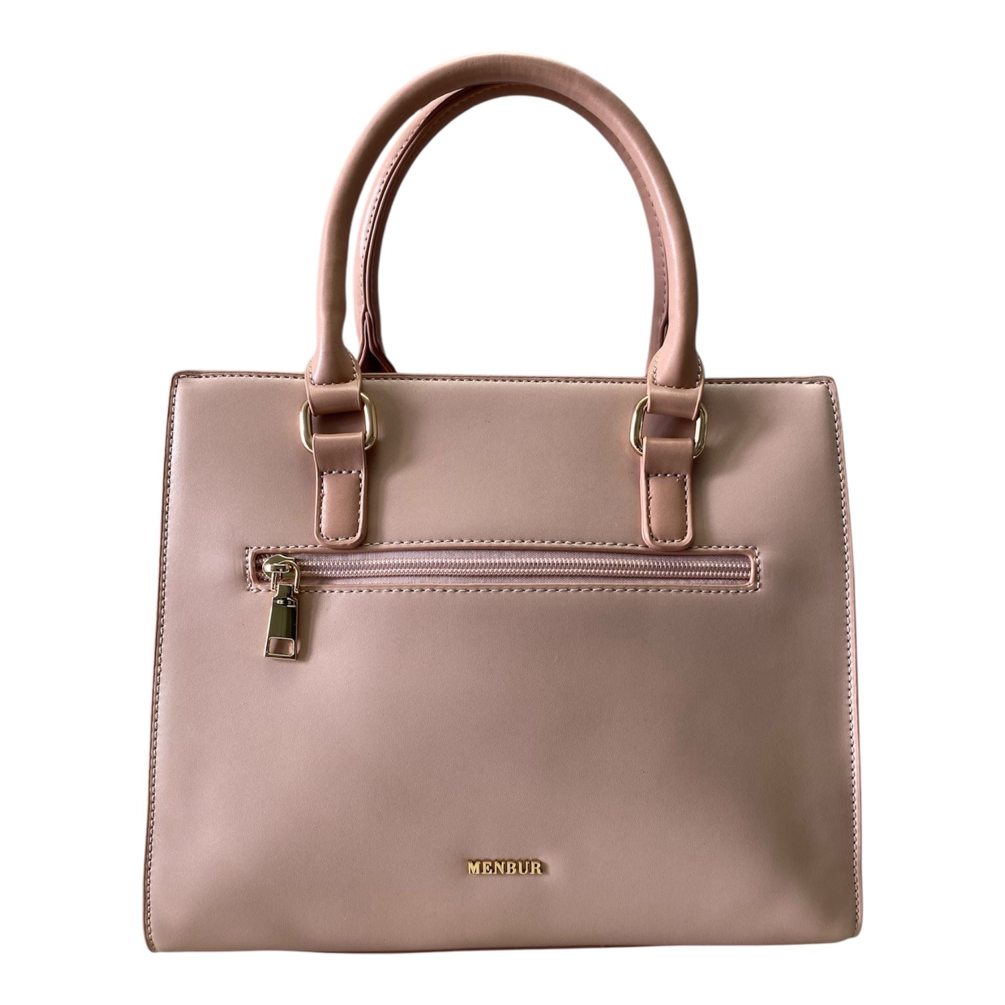 BORSA DONNA “MENBUR” 85627 0097 ROSA/AVORIO