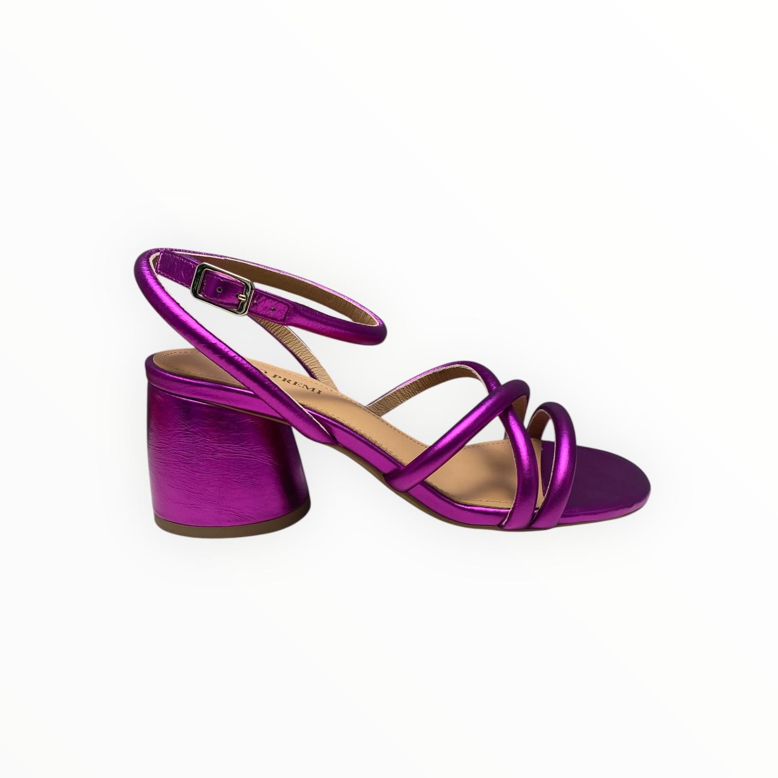 Sandali Donna “BRUNO PREMI” BH1601X  Metallizato Fuxia